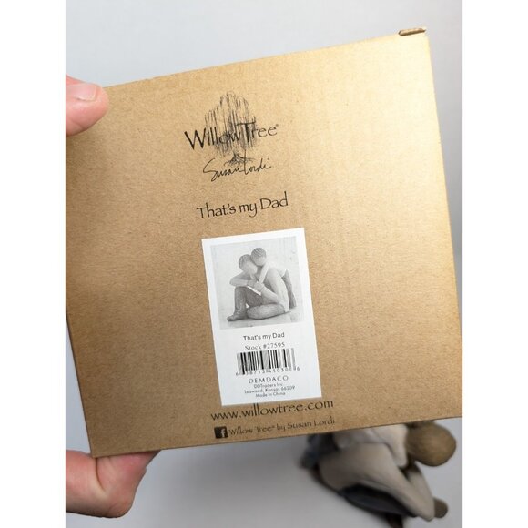 Willow Tree Thats My Dad Figure NIB 2016 Demdaco 27595 Susan Lordi Figurine - Picture 10 of 11